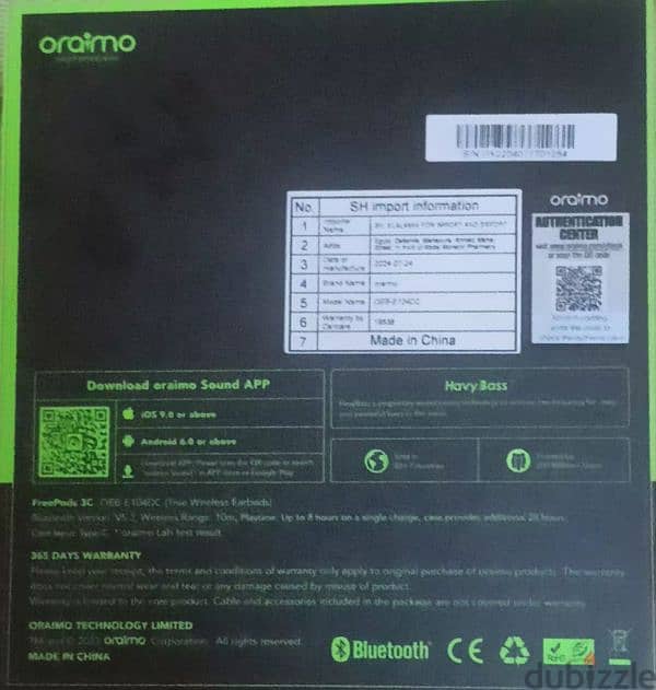 oraimo 3c 2