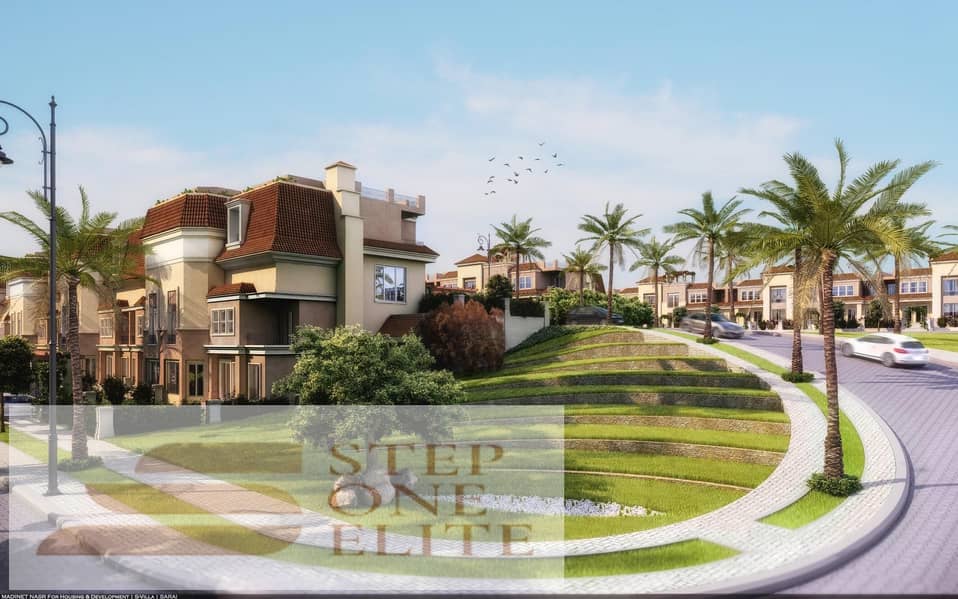 S_ Villa for sale with a 42% cash discount on Al Amal Road in New Cairo 7