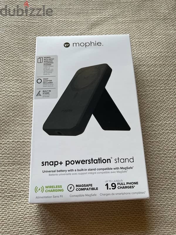 mophie Wireless Charger with Tripod socket & built-in stand 0