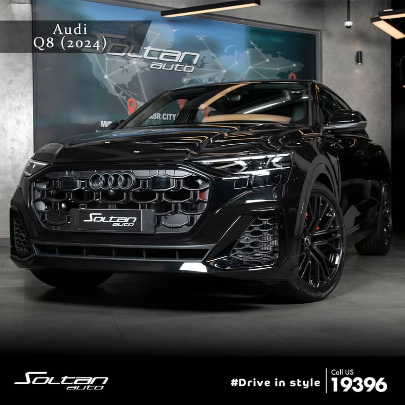 Audi Q8 2024 S-Line Black Edition 1