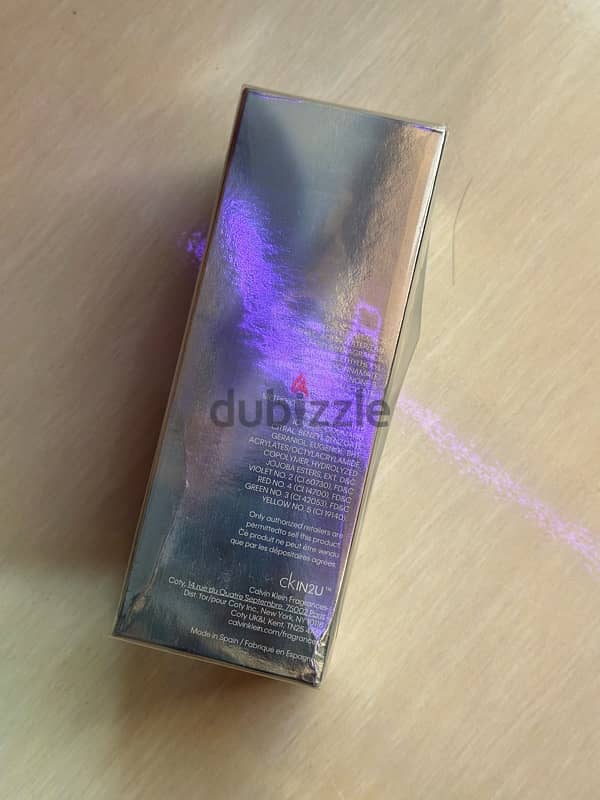 CK IN2U HIM EDT 100ML *original from Dubai* 3