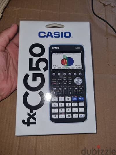 كاسيو جرافيك جديده متبرشمه casio graphic color fx- CG50