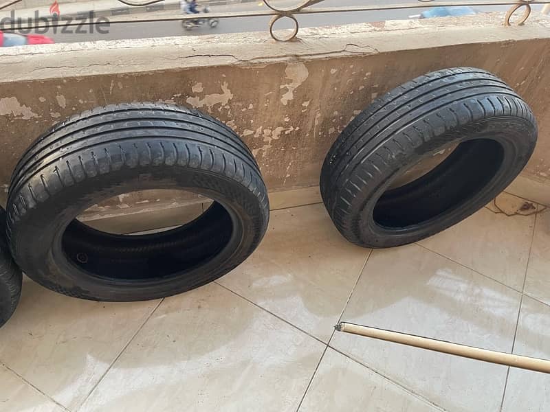 ٤ فرد كاوتش مقاس 205/55 R 16 0