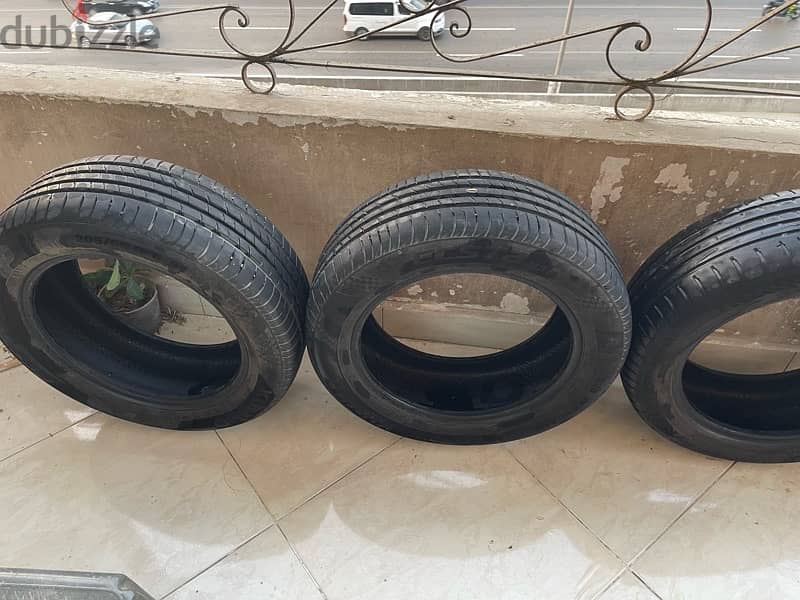 ٤ فرد كاوتش مقاس 205/55 R 16 1