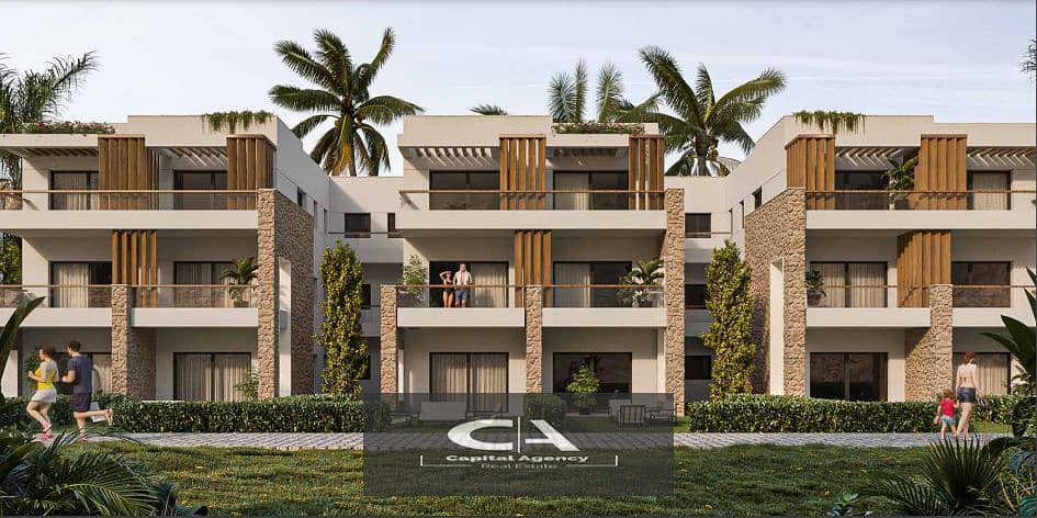 Own a twin house with a 5% down payment in equal installments finished with a 27% cash discount in the heart of Ain Sokhna _ sea view | TELAL EL SOKNA 6