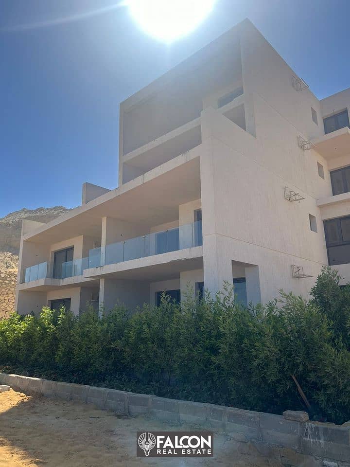 Chalet ready for viewing in Baymount Ain Sokhna, delivery in one year with a 5% down payment, fully finished, 111 m, Baymount  with a 30% discount 7