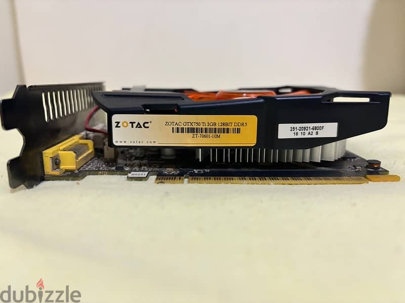 NVIDIA GeForce GTX 750 Ti 2GB - كارت شاشة بحالة ممتازة 4