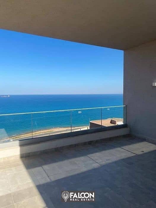 دوبلكس متشطب بالكامل في العين السخنه بمقدم 10% فقط  Panoramic Seaview View 0