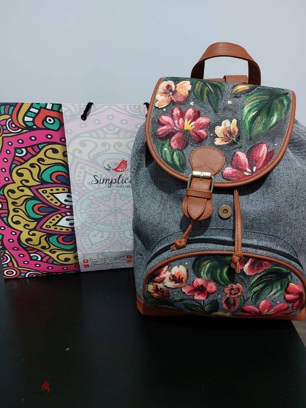 Amazing fabric backpack 5