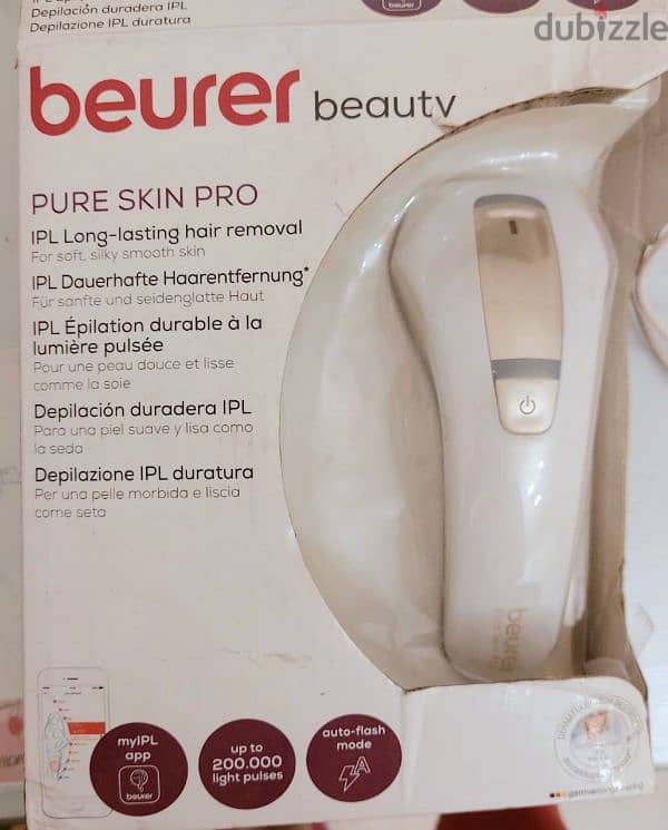 beurer pure skin pro IPL Long lasting hair removal 0