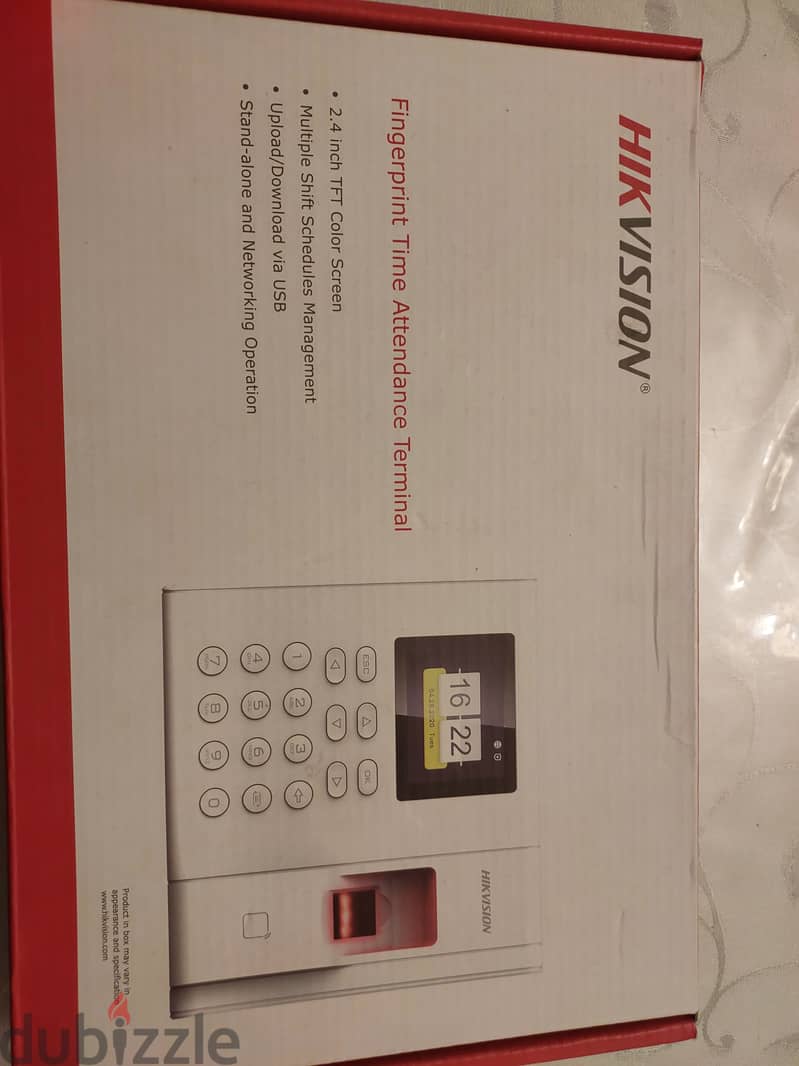 Hikvision fingerprint attendance machine 0