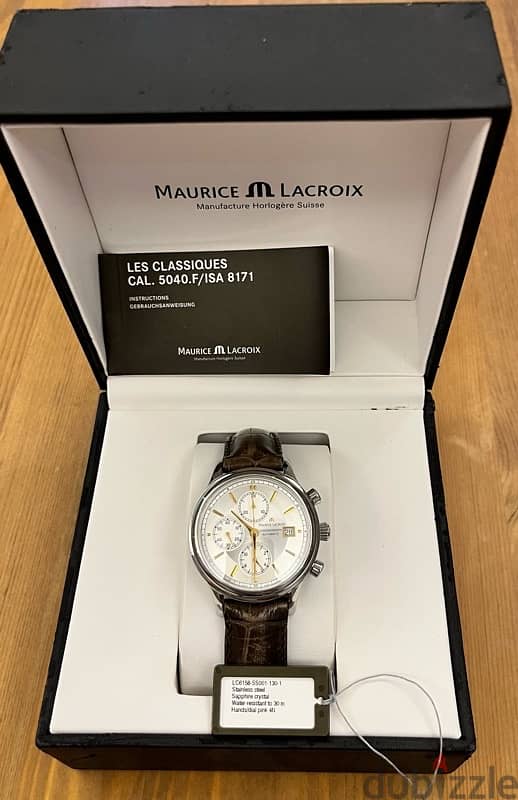 Maurice Lacroix Les Classiques 41mm Automatic Chronograph Swiss Watch 1