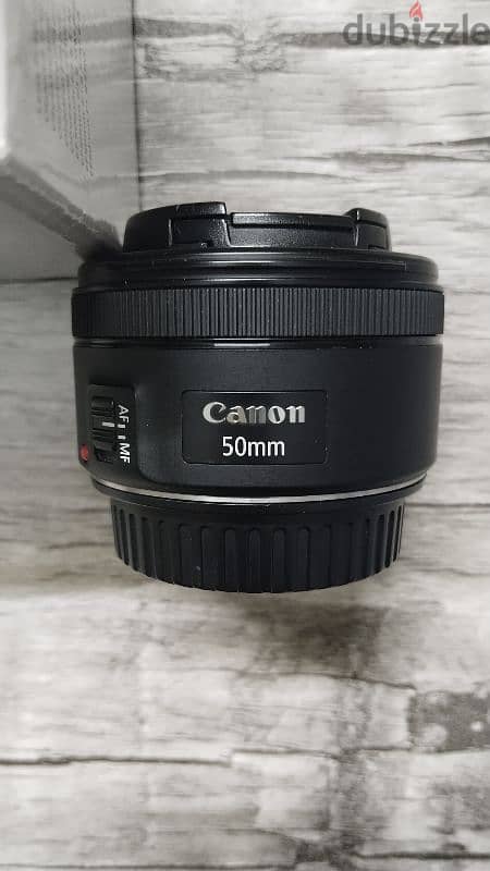 لينس كانون 50mm 3