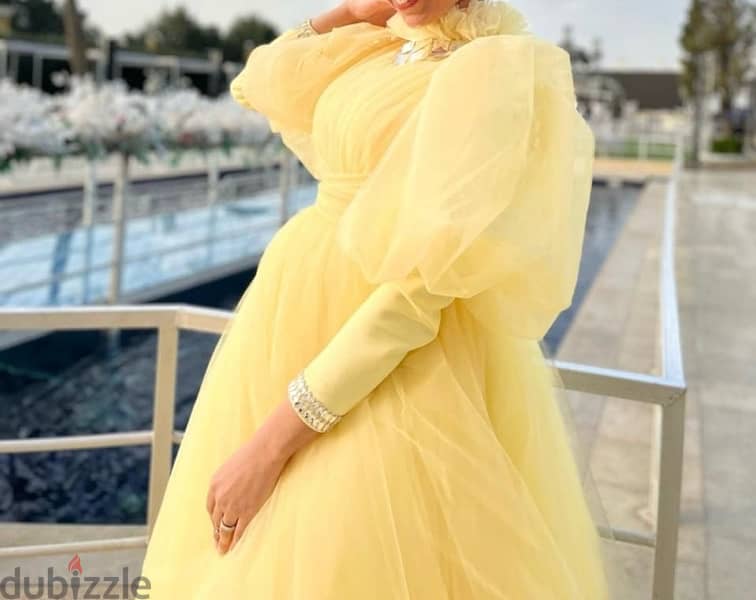 Yellow Dress for rent 3