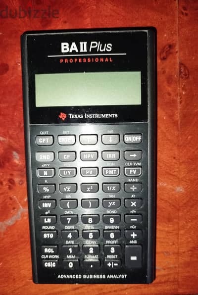 Texas Instruments TI BA-II Plus Pro Financial