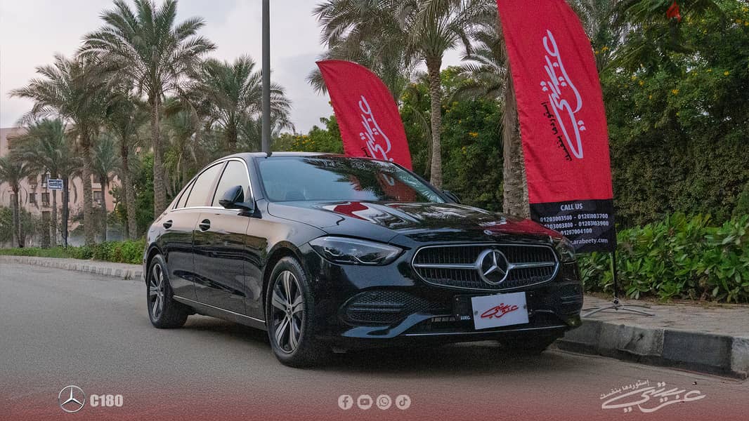 استلام فوري بالتجمع - Mercedes-Benz C 180 2023 مرسيدس بنز 1