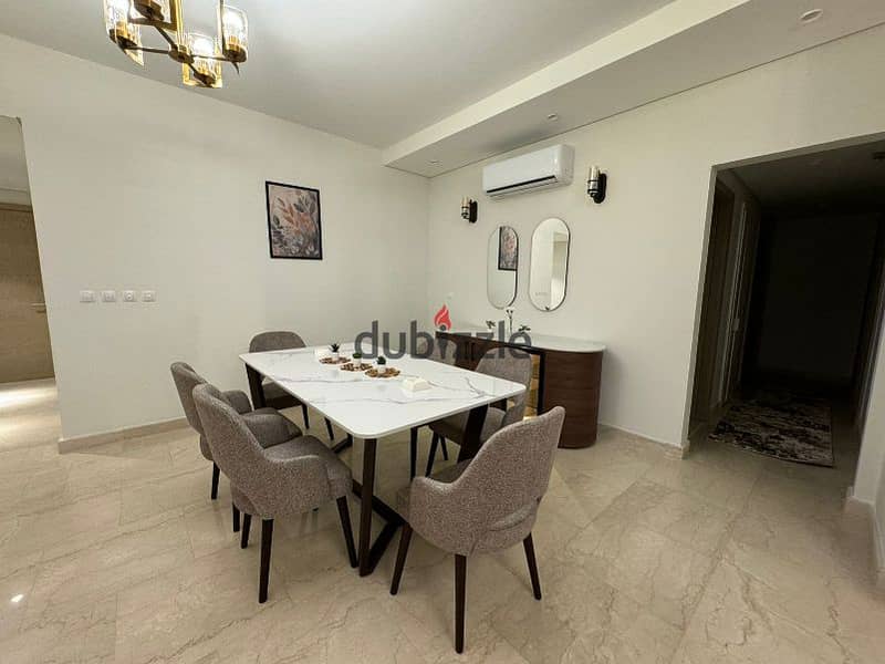 Modern Furnished apartment - open view  Pool-  apartment for Rent in Mivida Avenues Residence , New Cairo 6