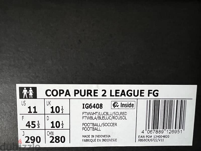 Adidas Copa pure 2 league 1