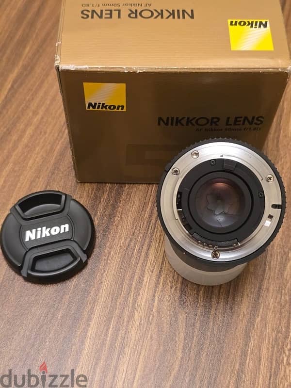 Nikkor Lens 50mm F/1.8 D كسر زيرو استعمال اقل من شهر حالة ممتااازة 4