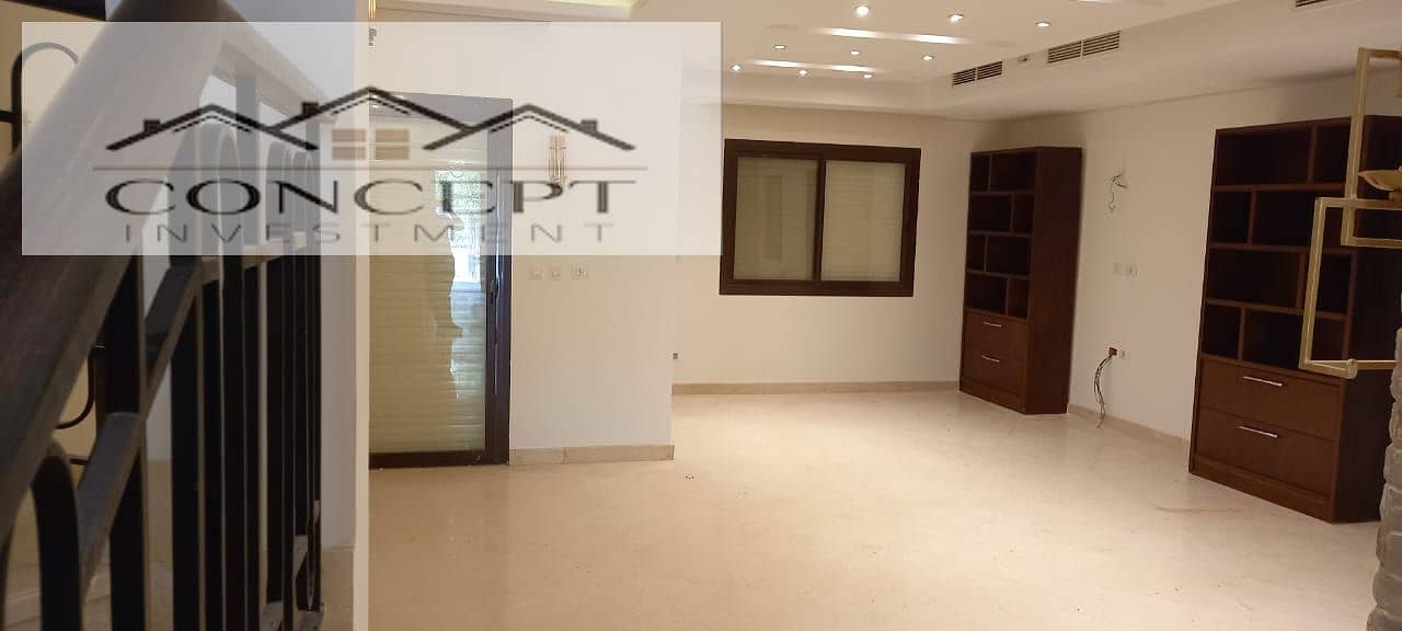 For Rent A Prime Villa With Kitchen Central Acs In Mivida - New Cairo 4