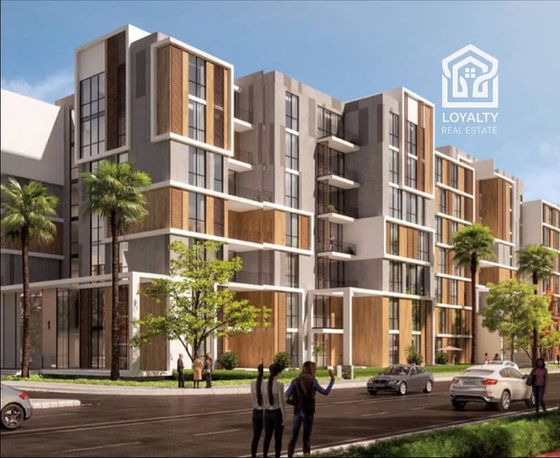 تاون هاوس بالتقسيط ٣ غرف نوم في هاب تاون المستقبل سيتي haptown Mostakbal City 9