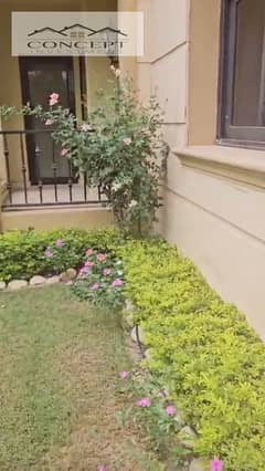 Ground Floor Aprtment With Garden Kitchen + Acs For Rent - New Cairo 0