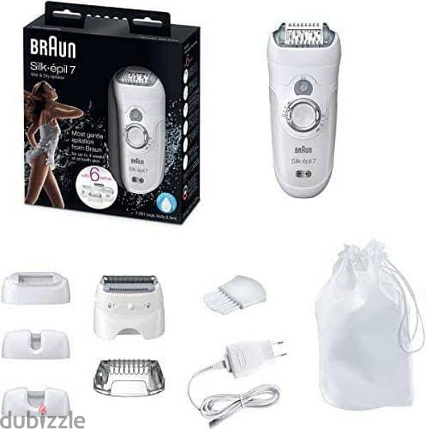 ماكينة إزالة الشعر براون سيلك ابيل ألمانى  Braun Silk Epil 7 0