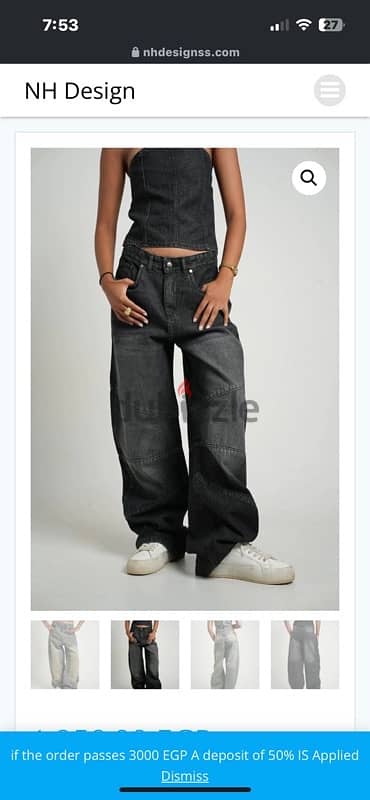 Denim Trousers