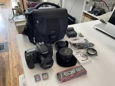 Canon 60D Camera كاميرا كانون و طقم 55-18, 250-55, 50  وارد الخارج