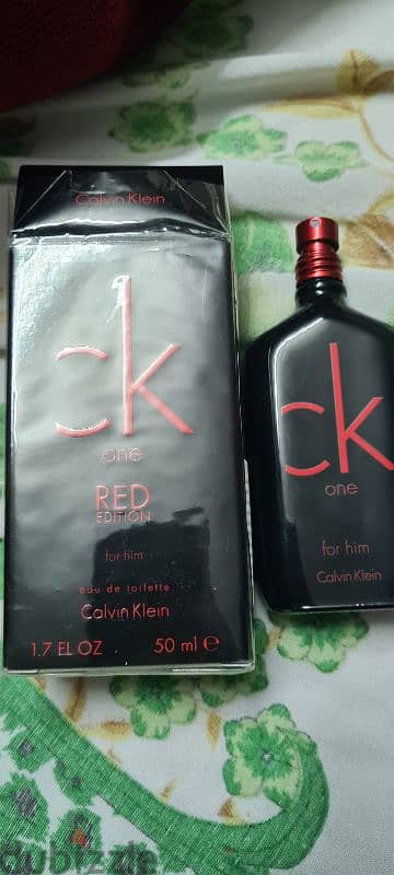 perfume ck red