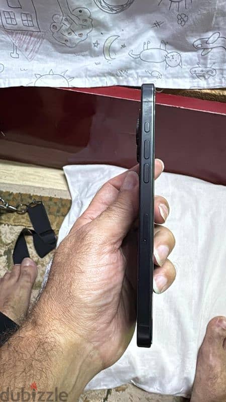 i phone 15 pro max /256/B100/خطين 2