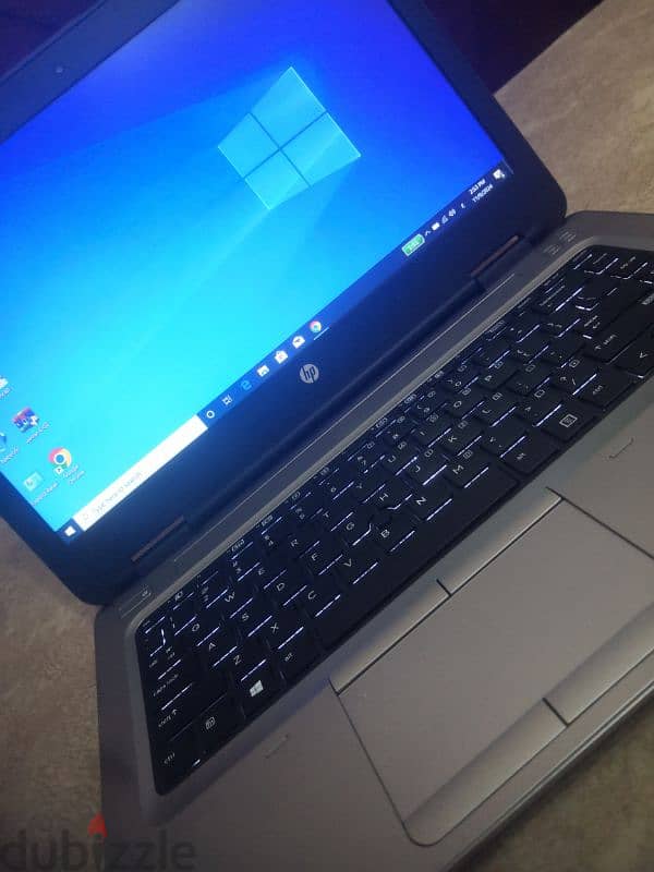 hp 640 g3 جيل سابع كورi5 هاردssd256 رام8 حاله كرتَونه 1