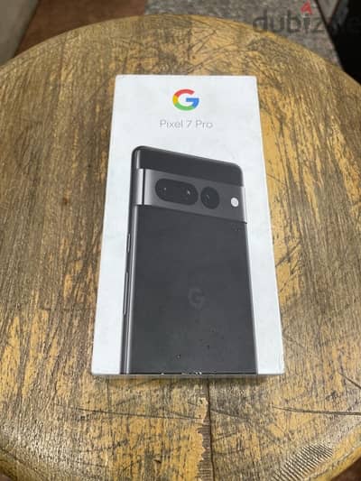 Google Pixel 7 Pro 5G 128/12G Black جديد متبرشم