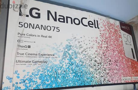 50" NanoCell شاشة ال جي نانو سيل ٥٠ بوصة