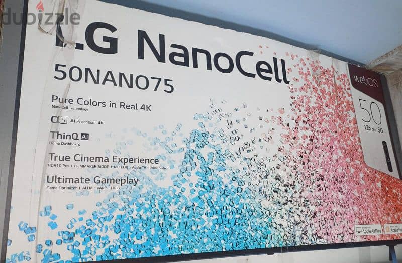 50" NanoCell شاشة ال جي نانو سيل ٥٠ بوصة 0