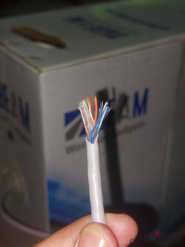 كابل انترنت كات ٦  internet Cable نحاس 1