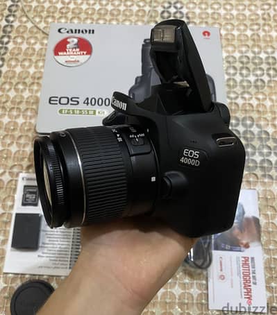 Canon 4000 d جديده