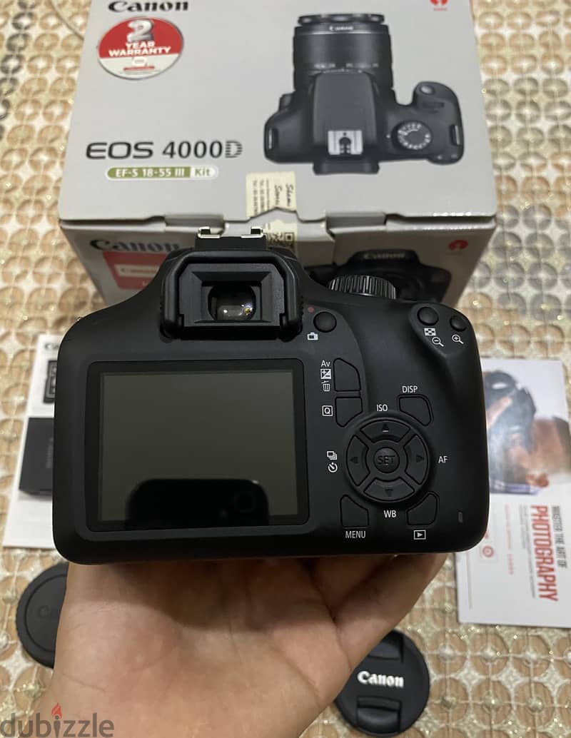 Canon 4000 d جديده 1