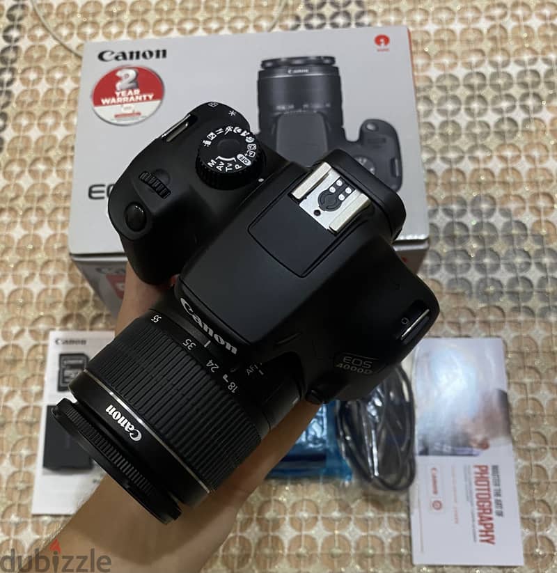 Canon 4000 d جديده 2