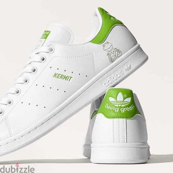 Adidas Original Stan Smith Kermit Edition Shoes - Size 46 - 47 1