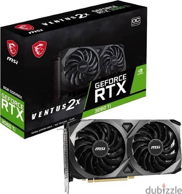 RTX 3060 Ti 8GB MSI Ventus X2 OCV1 0