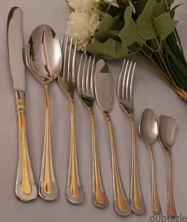 Vintage GOTTINGHEN Italian Cutlery Set 0