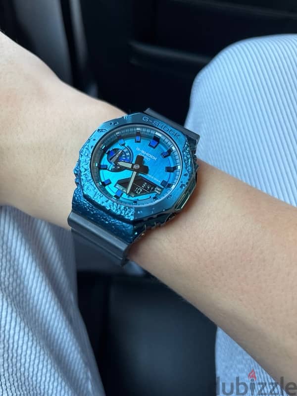 Casio G-Shock 40th anniversary limited edition blue 1