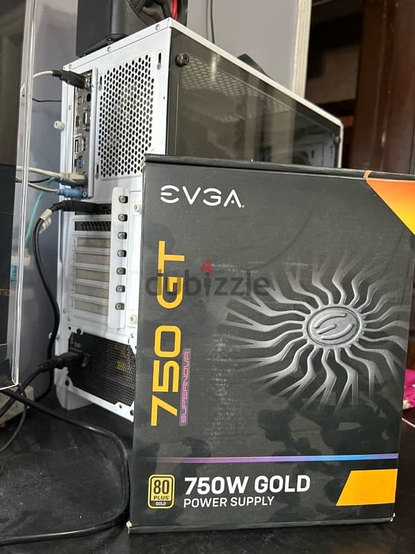 EVGA 750 GT supernova Gold 80 plus Fully modular 0