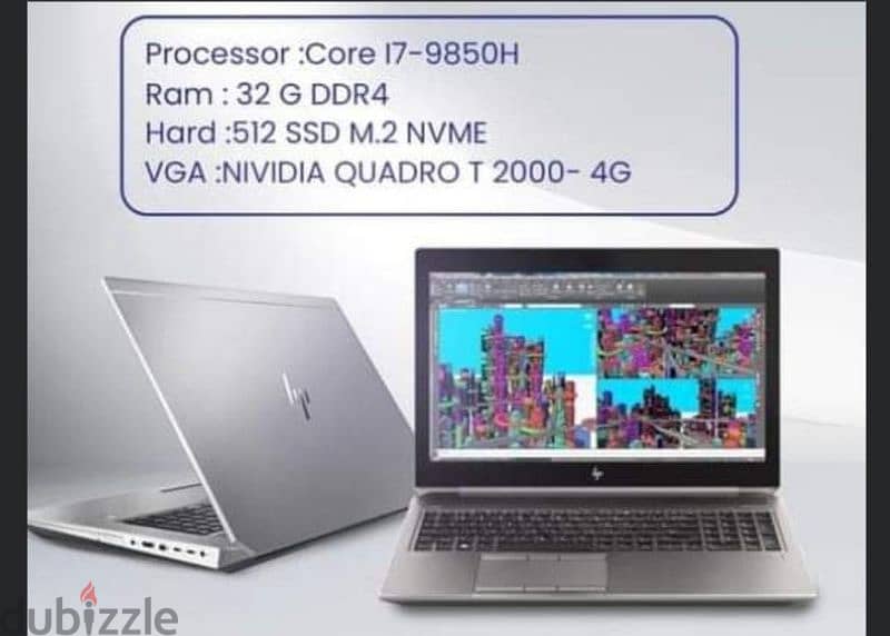 لاب توب HP Zbook 15 G6 0