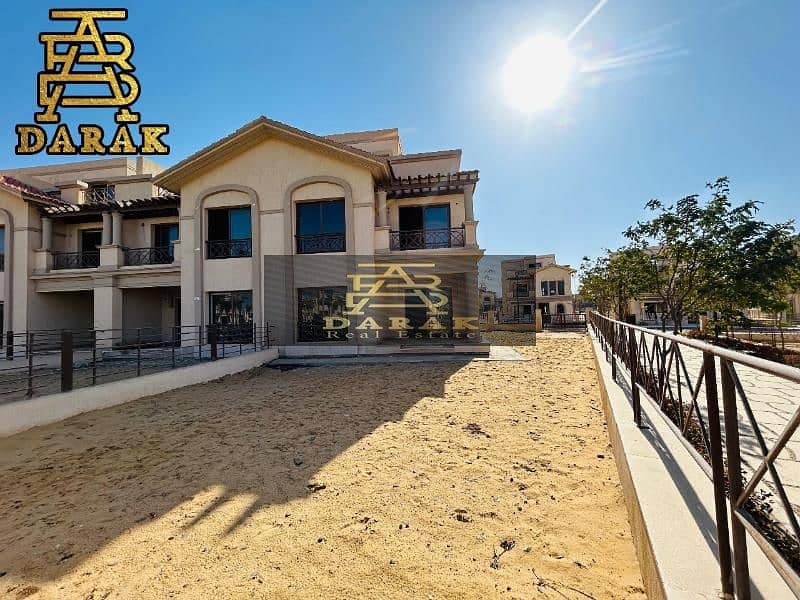 Villa for Sale in Madinaty - Lowest Total Price Ever, Immediate Delivery  Type: Townhouse Features: Corner unit, sea breeze orientation, located on a 0