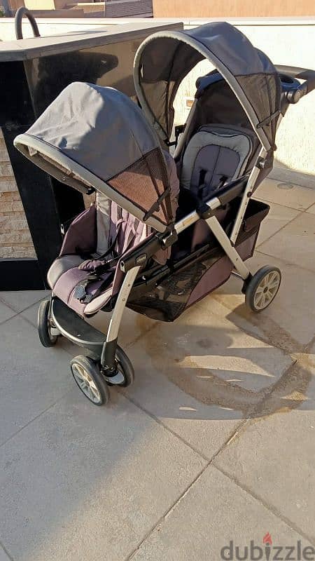 Stroller for twins or 2 kids, negotiable 6