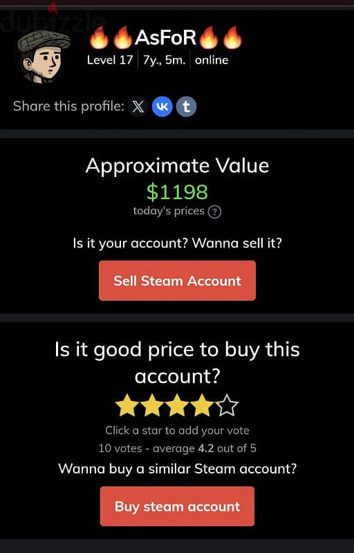 حساب استيم للبيع steam account for sell 2