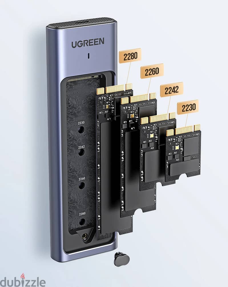 UGREEN M2 SSD Case M. 2 NVMe SATA SSD Enclosure Adapter 10Gbps USB 3.2 3