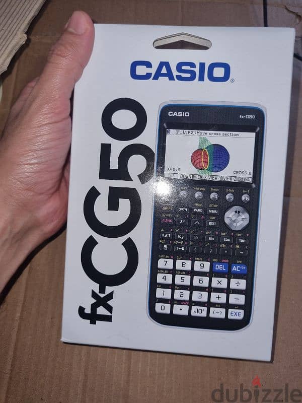 كاسيو جرافيك جديده متبرشمه casio graphic fx-CG50 1